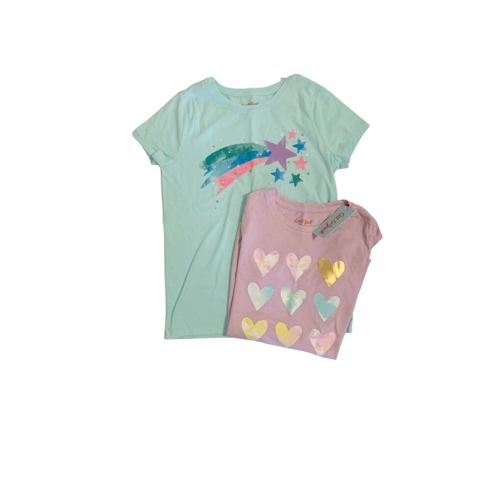 Cat & Jack T-Shirt Bundle Size 7-8